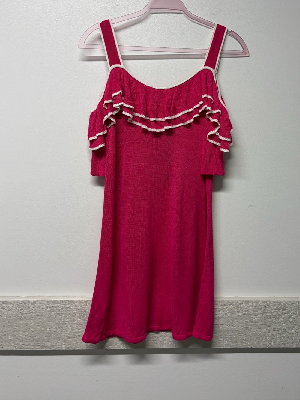 New Belldini Pink Off The Shoulder Top S